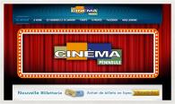 Site web du Cinéma péninsule fait par le studio imajOzé