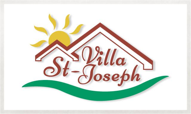 Le logo de la Villa St-Joseph conçu par lMarie-Josée Brideau du studio imajOzé